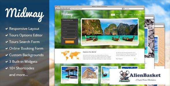 10240 Midway v3.13 - Responsive Travel WP Theme 