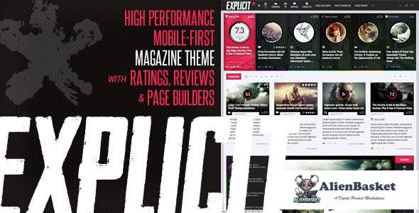 14041 Explicit v2.6 - High Performance Review/Magazine Theme 