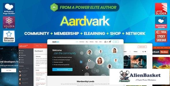 45062 Aardvark v4.54 - Community, Membership, BuddyPress Theme 