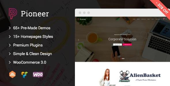 10902 Pioneer v1.0.5 - Multi-Concept Corporate WordPress Theme 