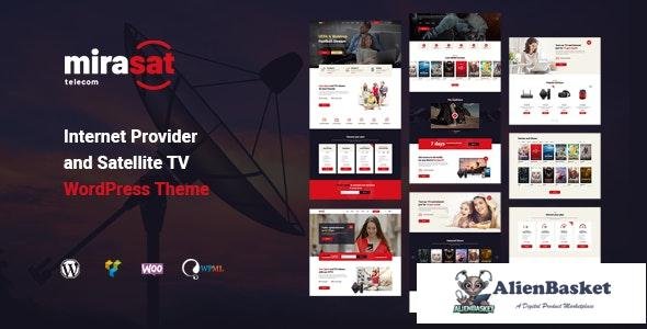 16976 Mirasat v1.0.2 - Internet Provider and Satellite TV WordPress Theme 