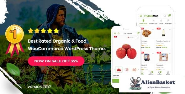 10211 GreenMart v1.5 - Organic & Food WooCommerce WordPress Theme 