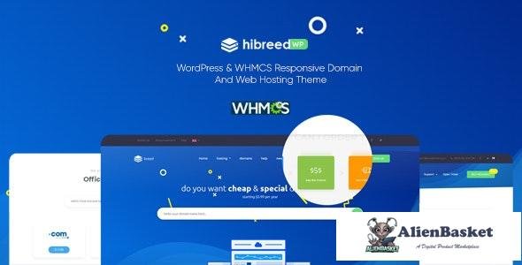 23096 hibreed v1.0 - WordPress & WHMCS Hosting Theme 