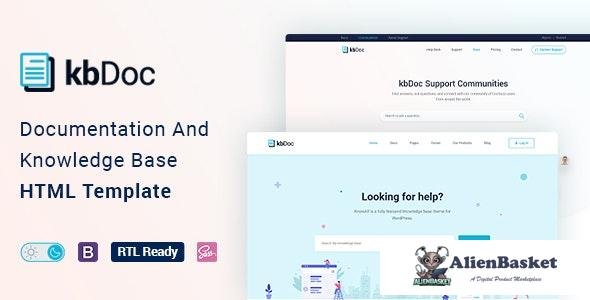 26918 kbdoc v1.0 - Documentation And Knowledge Base HTML5 Template with Helpdesk Forum 