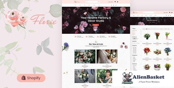 26405 Florie v1.0 - Flower Shop, Florist Shopify Theme 