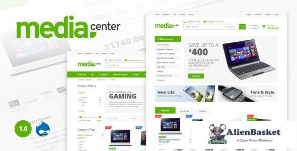 10475 Media Center - Multipurpose Drupal Theme 