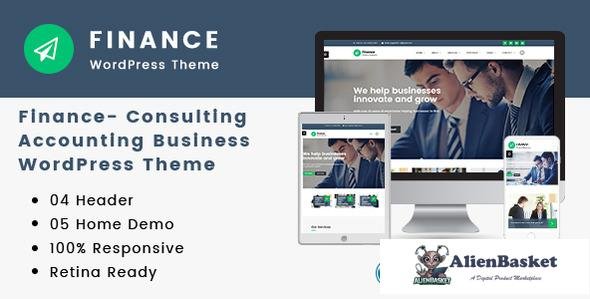 11809 Finance v1.2.6 - Consulting, Accounting WordPress Theme 