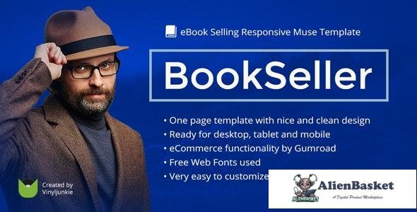 16941 BookSeller v2.0 - eBook Selling Responsive Muse Template 