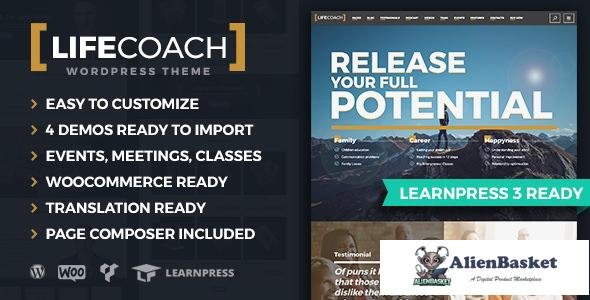 44341 Life Coach v3.0.0 - WordPress Theme 