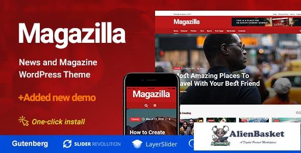 12903 Magazilla v1.0.3 - News & Magazine Theme 