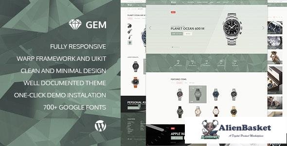 16639 Gem v2.3.1 - Luxury eCommerce Responsive WordPress Theme 