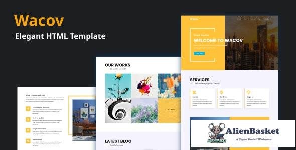 20567 Wacov v1.0 - Elegant HTML Template 