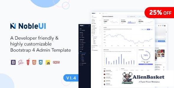 21504 NobleUI v1.4 - Admin & Dashboard Template 