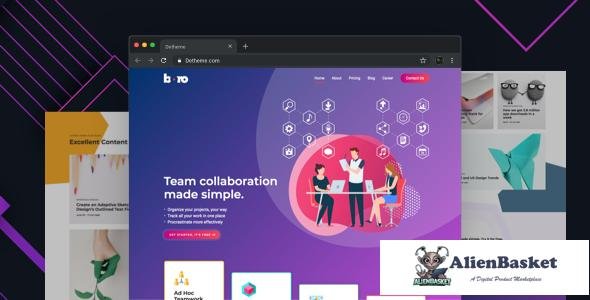 15306 Boro v1.0 - HTML templates for SaaS & Apps Startup Company 