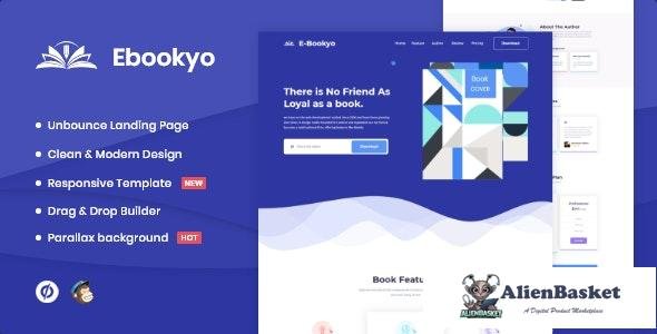 24435 Ebookyo v1.0 - Ebook Unbounce Landing Page Template 
