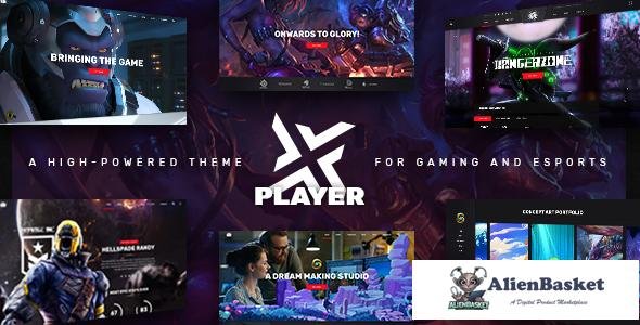 11748 PlayerX v1.1 - A High-powered Theme for Gaming 