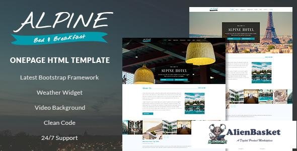 12079 Alpine v1.0 - Bed and Breakfast One Page Template 