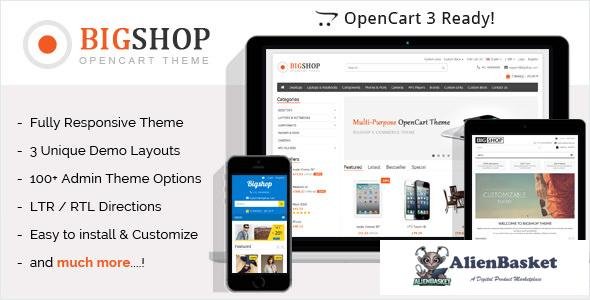 11550 Bigshop v2.7 - Multi-Purpose Responsive OpenCart Theme 