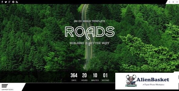 11276 Roads - Responsive Coming Soon Page 