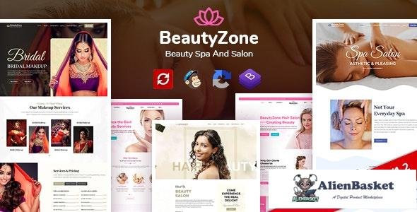 26673 BeautyZone v1.2 - Beauty Spa Salon & Massage HTML Template 