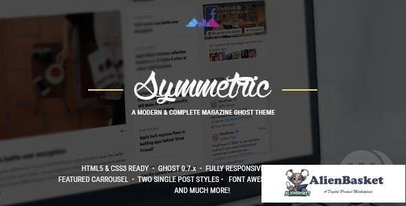 13835 Symmetric v5.5.0 - A Magazine Theme for Ghost 