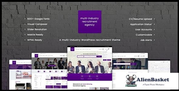 24396 Recruitment Agency v1.1.2 - Multi Industry Responsive WordPress Theme 