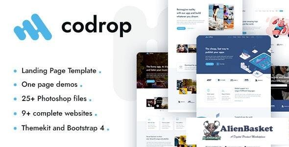 20893 Codrop v1.0 - App Landing Page And One Page Template 