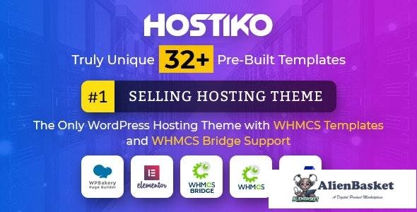 19593 Hostiko v36.1.0 - WordPress WHMCS Hosting Theme 