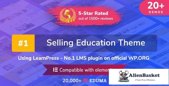 20384 Eduma v4.2.5 - Education WordPress Theme 