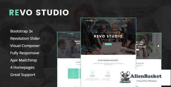 13470 Revo Studio v1.0.9 - Multipurpose WordPress Theme 