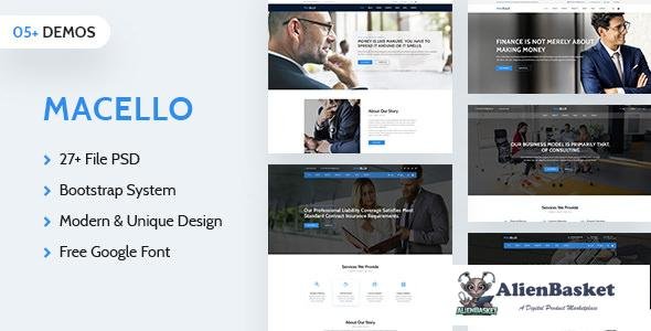 10639 Macello - Business Psd Template 