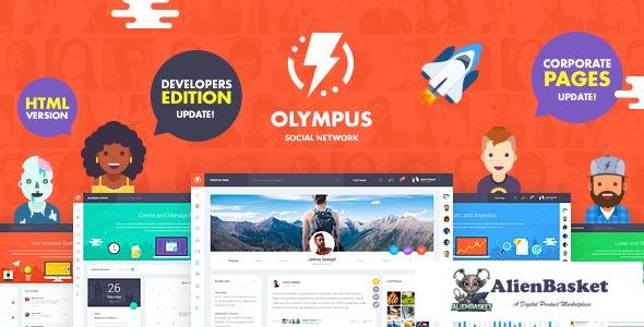 15357 Olympus - HTML Social Network Toolkit - Updated 