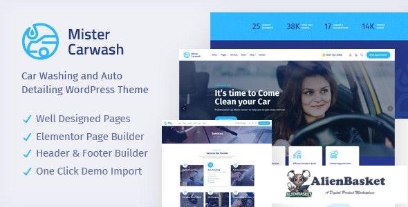 26831 Mister v1.0.0 - Car Wash WordPress Theme 