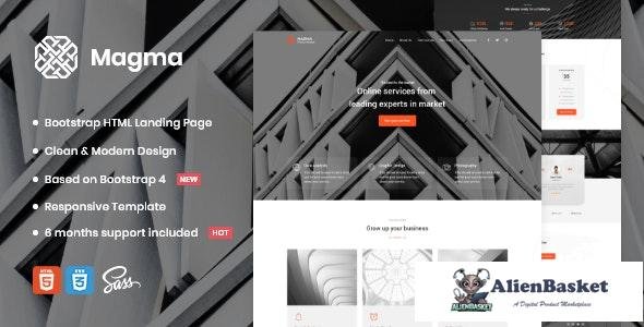 26682 Magma v1.0 - Business Landing Page Template 