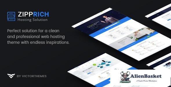 10769 Zipprich v1.6 - Web Hosting & WHMCS WordPress Theme 