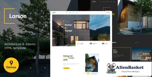25269 Larson v1.0 - Architecture & Interior HTML template 
