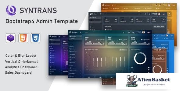 25633 Syntrans v1.0 - Bootstrap4 Admin Template 