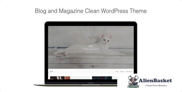 11379 Real v1.0.7 - Blog and Magazine Clean WordPress Theme 