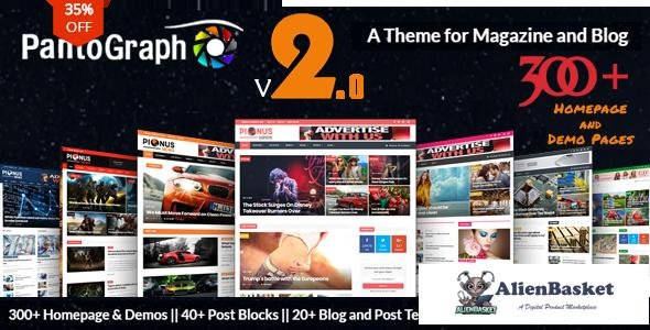 11264 PantoGraph v2.5 - Newspaper Magazine Theme 