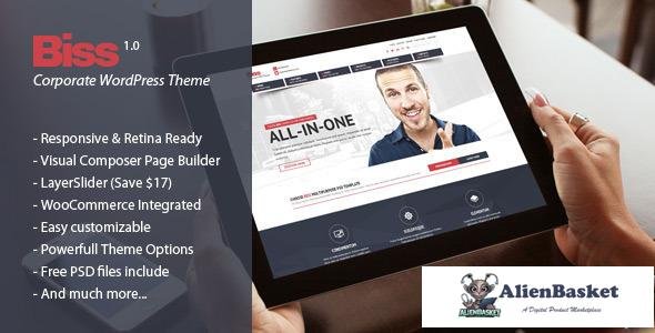 11357 Biss v2.1 - Corporate Multipurpose WordPress Theme 