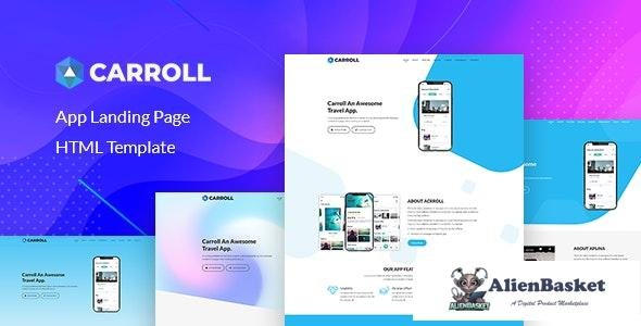 16673 Carroll v1.0 - App Landing Page HTML Template 