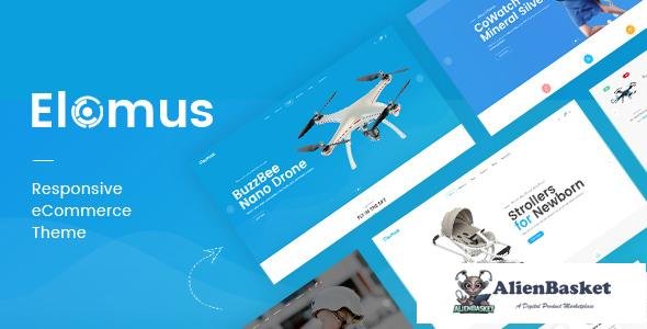 10352 Elomus - Single Product OpenCart Theme 