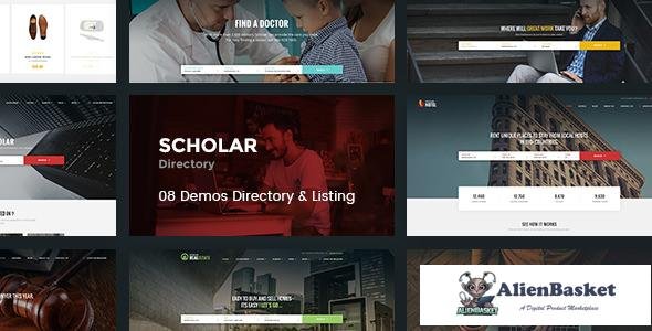 11250 Scholar - Directory Multipurpose PSD Template 