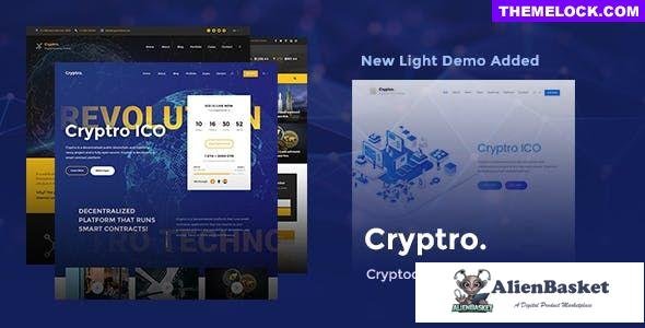 21193 Cryptro v1.3.6 - Cryptocurrency, Blockchain, Bitcoin 