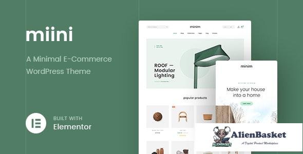 18170 Miini v1.2 - A Minimal WooCommerce Theme 