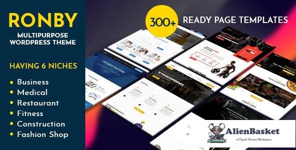 15688 Ronby v1.5 - 6 Niche Business Multi-Purpose WordPress Theme 