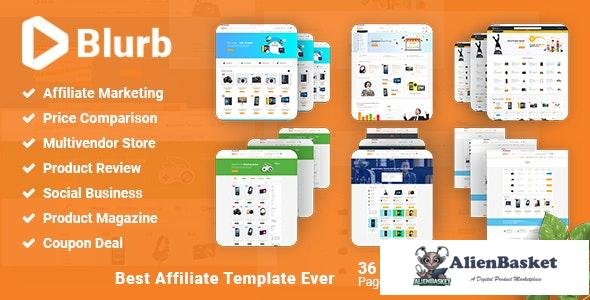 17222 Blurb v2.0 - Price Comparison with Review base Multivendor Coupon Theme 