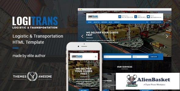 14905 LogiTrans v1.0 - Logistic and Transportation HTML Template 