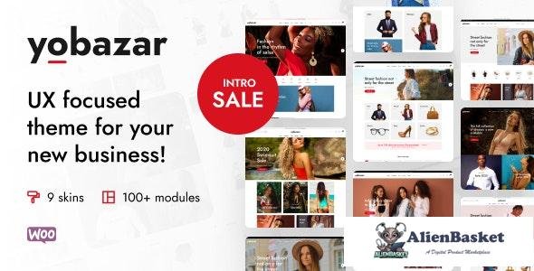 27571 Yobazar v1.0.6 - Elementor WooCommerce WordPress Theme 