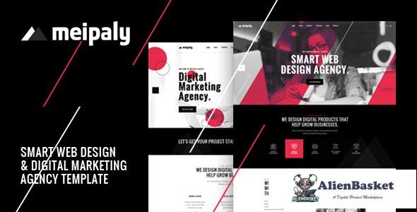 13196 Meipaly - Digital Services Agency PSD Template 